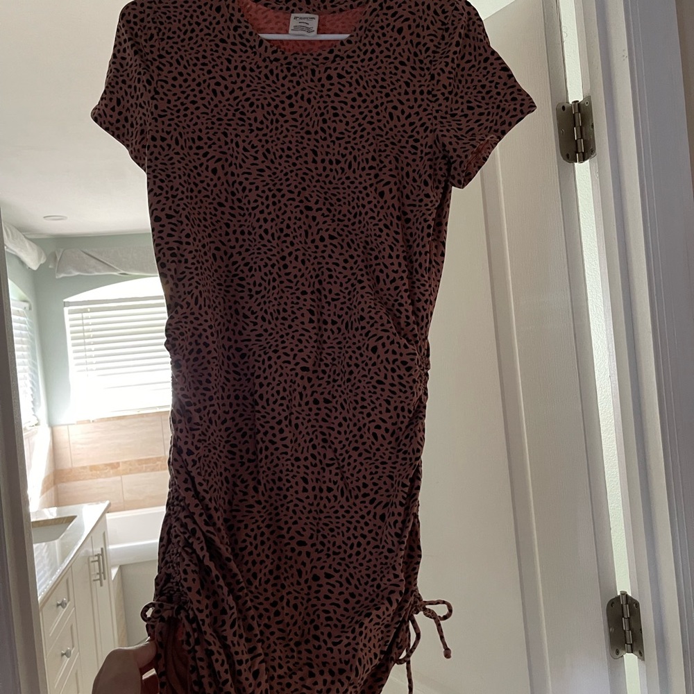 PINK cheetah dress
